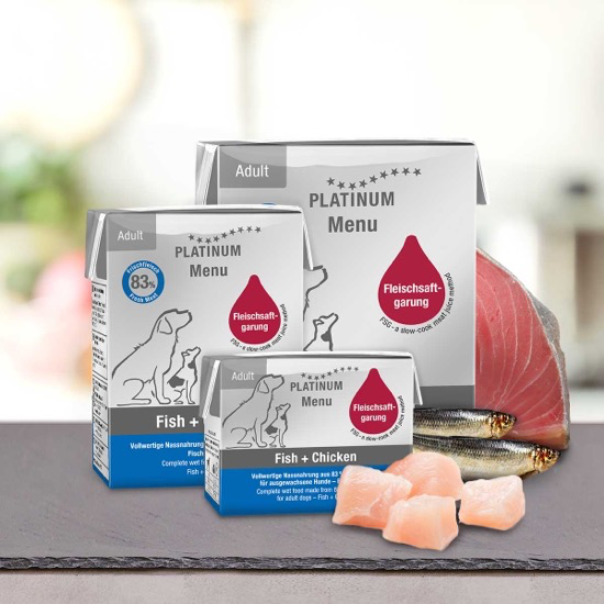 プラチナム ウェットフード フィッシュ＋チキン