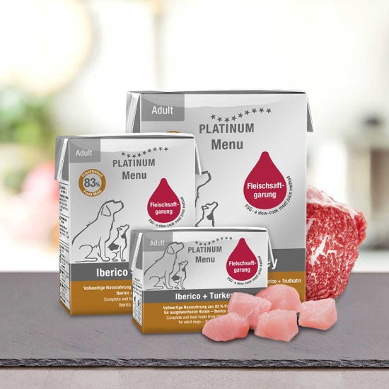 プラチナム ウェットフード イベリコ+ターキー