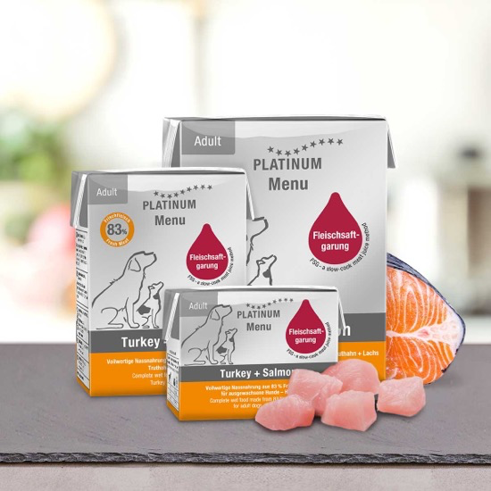 プラチナム ウェットフード ターキー＋サーモン